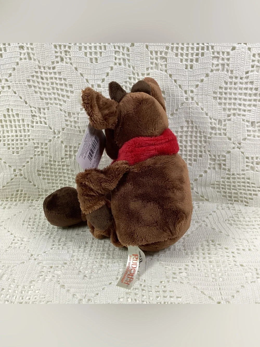 Rudolph Plush Reindeer Pet Toy bundle